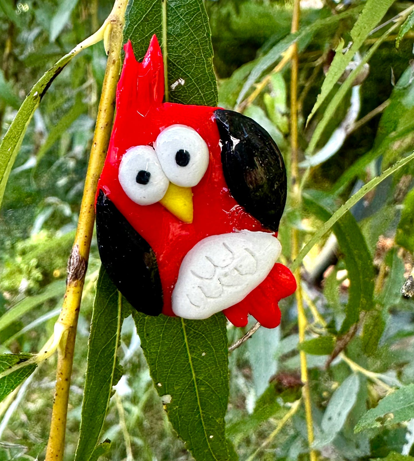 Polymer Clay Bird Pins