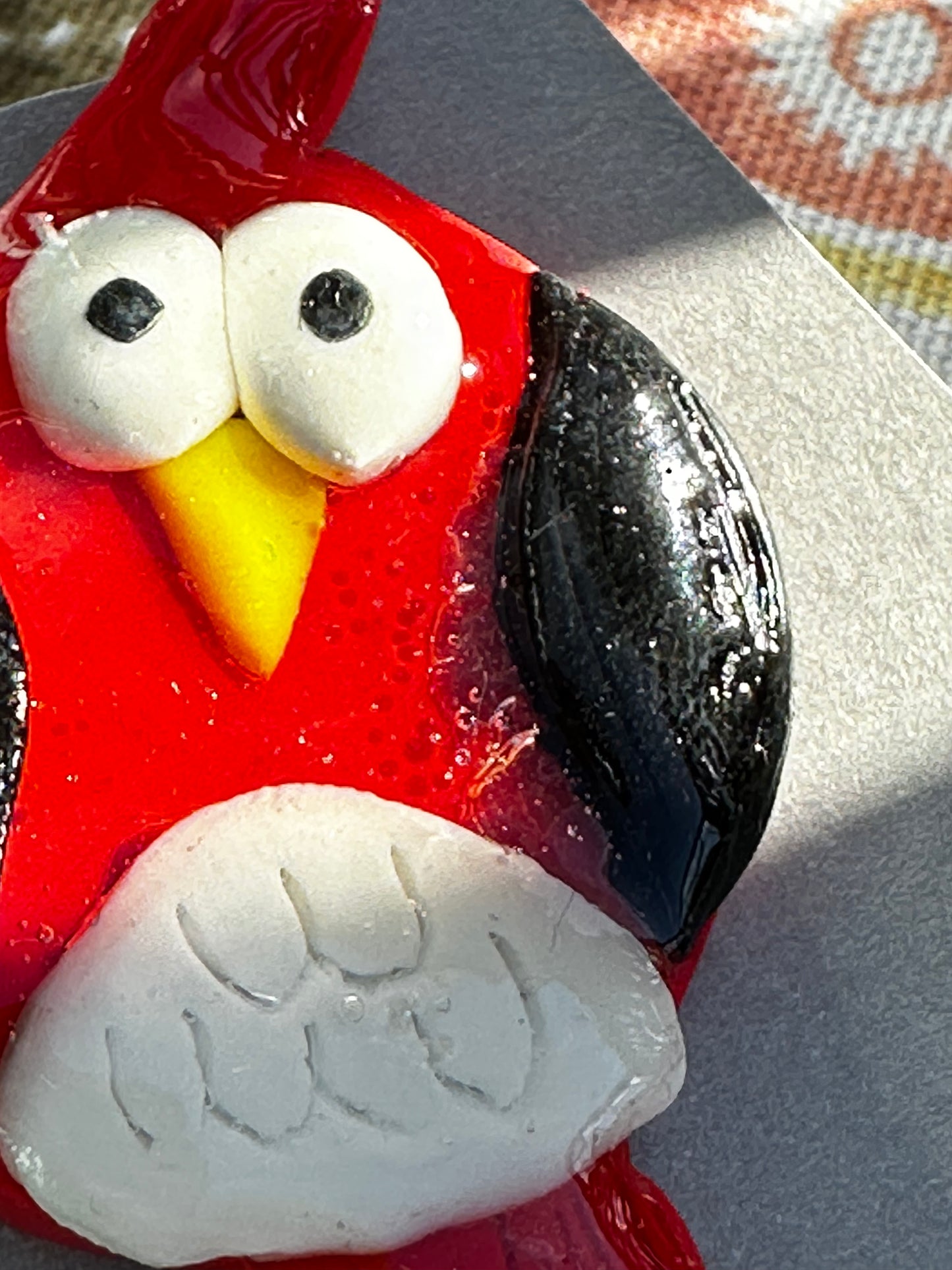 Polymer Clay Bird Pins