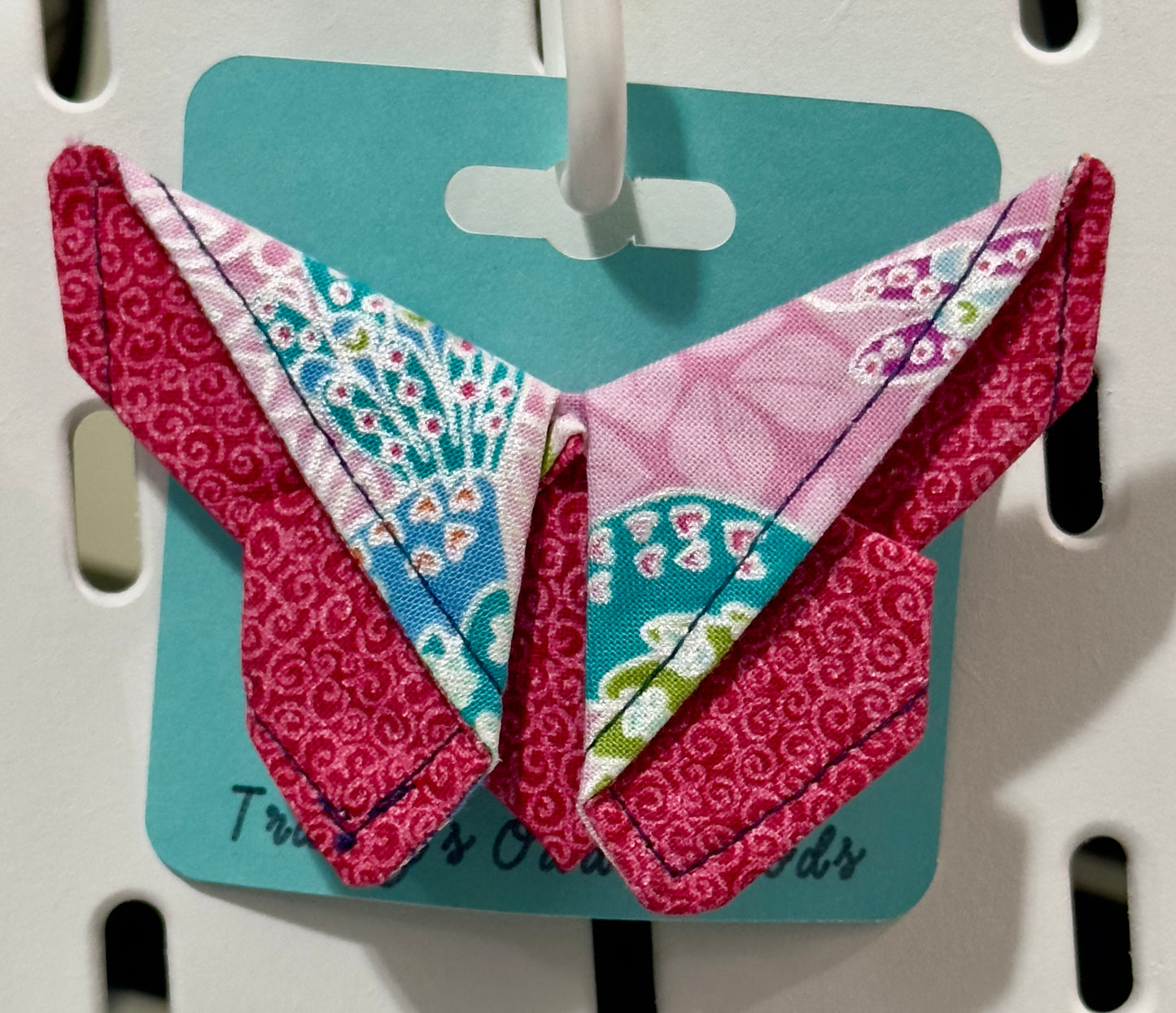 Fabric Butterfly Hairclip