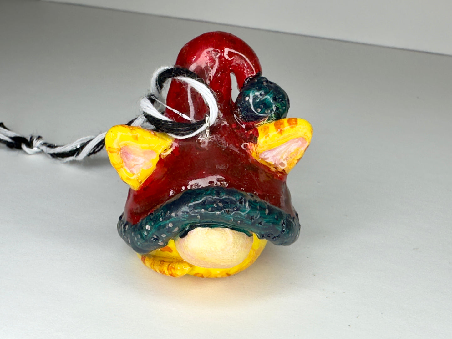 Polymer Clay Gnome Ornaments