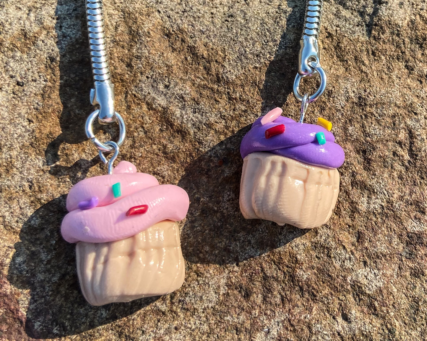 Cupcake Keychain
