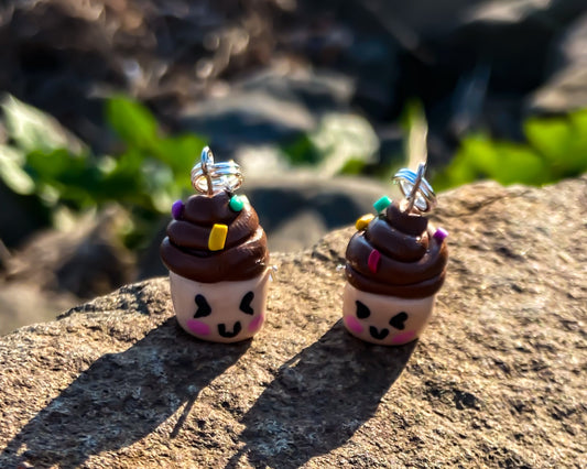 Cupcake Earrings