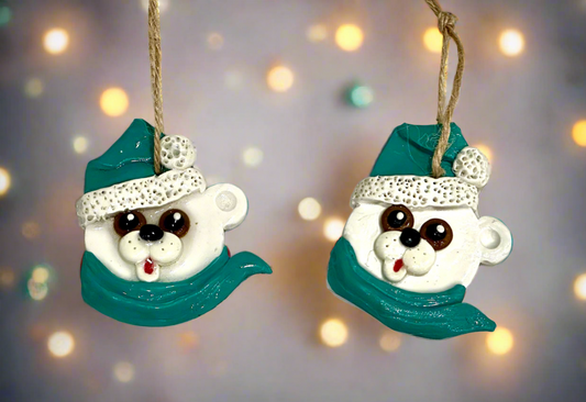 Polar Bear Christmas Ornaments