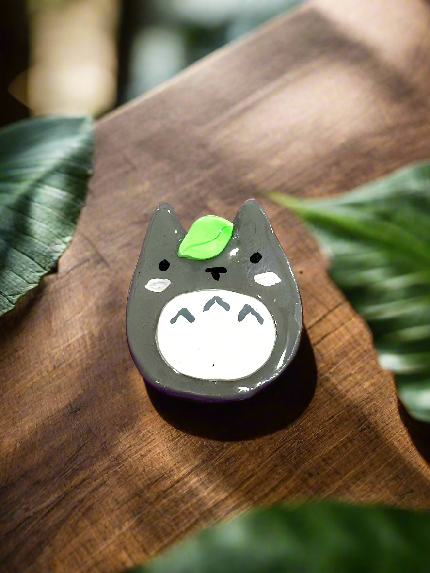 Totoro Clay Pin